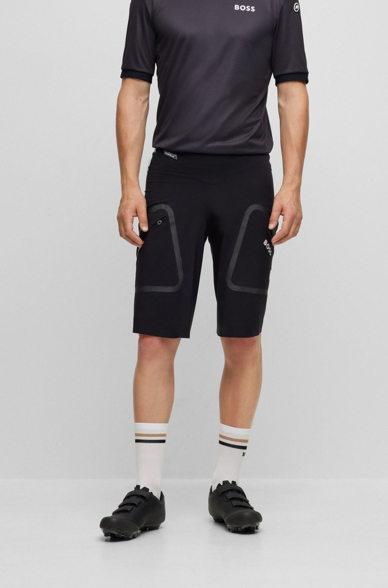 Hugo Boss Culote BOSS X ASSOS Regular Fit De Estilo Cargo Con Detalle De La Marca