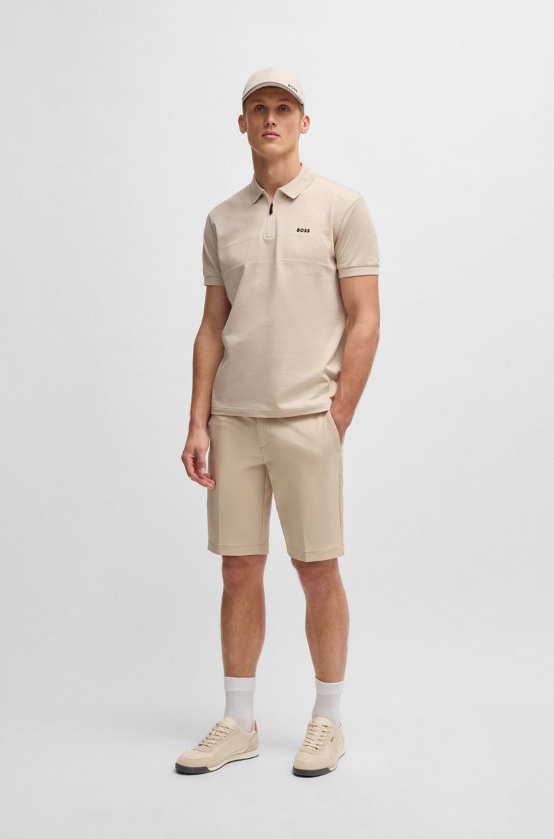 Hugo Boss Deportivas Con Cordones En Diferentes Materiales Con Ribetes De Ante