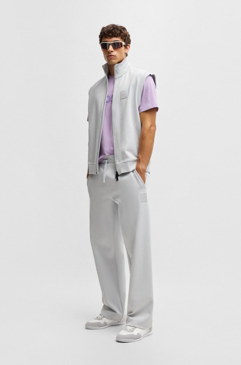 Hugo Boss Deportivas Con Cordones En Diferentes Materiales Con Ribetes De Ante