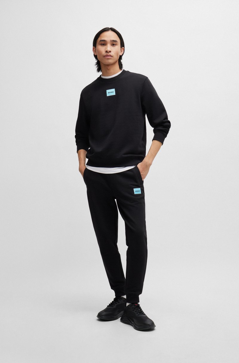 Hugo Boss Deportivas Con Cordones En Mezcla De Materiales Con Piel Sintética