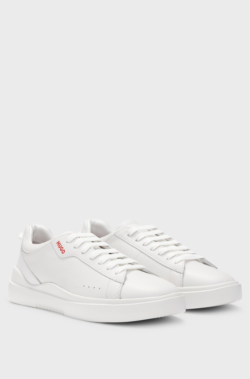 Hugo Boss Deportivas con cordones suela tipo cupsole y empeine de piel