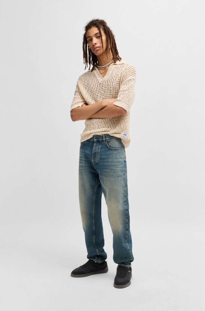 Hugo Boss Deportivas De Ante Sintético Inspiradas En El Fútbol