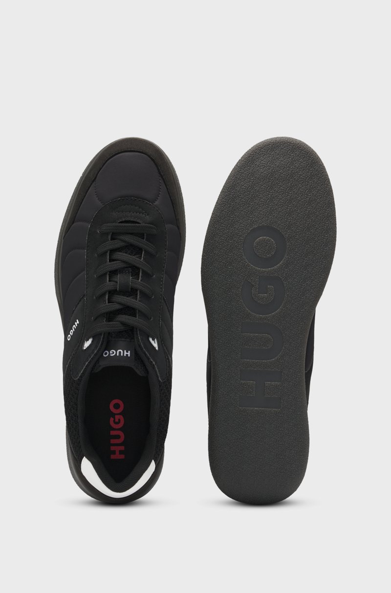 Hugo Boss Deportivas De Ante Sintético Inspiradas En El Fútbol