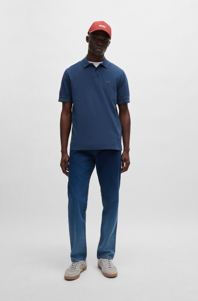 Hugo Boss Deportivas De Ante Y Piel Con Detalles De La Marca Metalizados