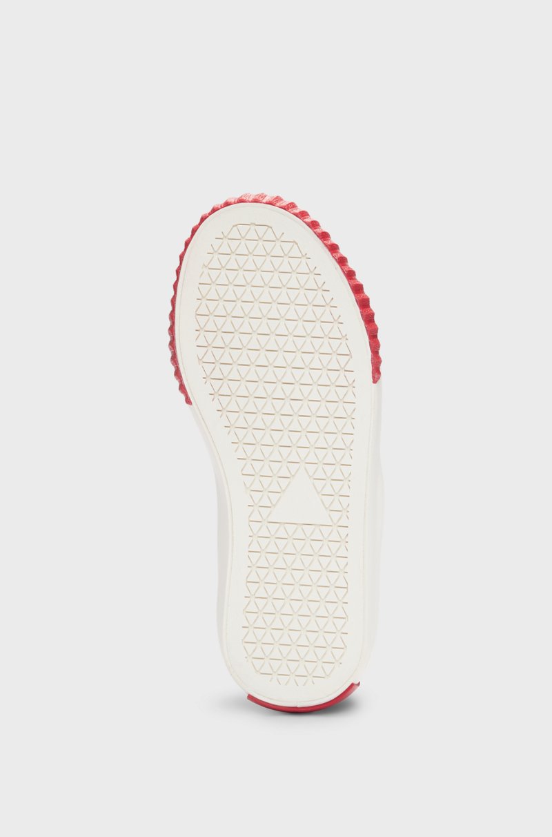 Hugo Boss Deportivas De Caña Alta Para Niños Con Logo En Los Cordones