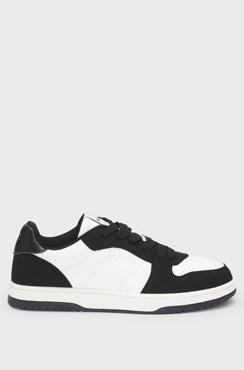 Hugo Boss Deportivas De Diferentes Materiales Con Detalles De Logos