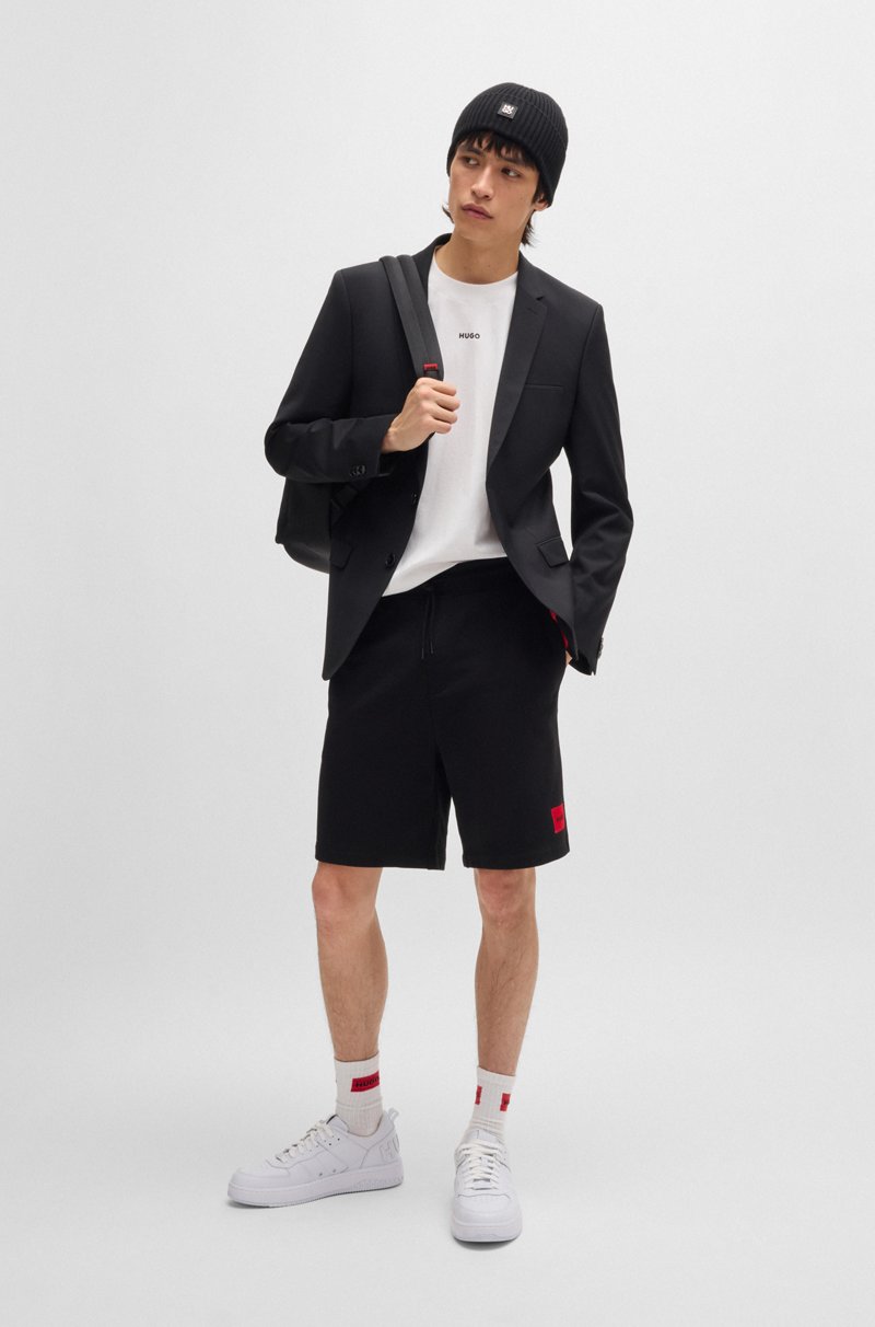 Hugo Boss Deportivas De Diferentes Materiales Con Logo En Relieve