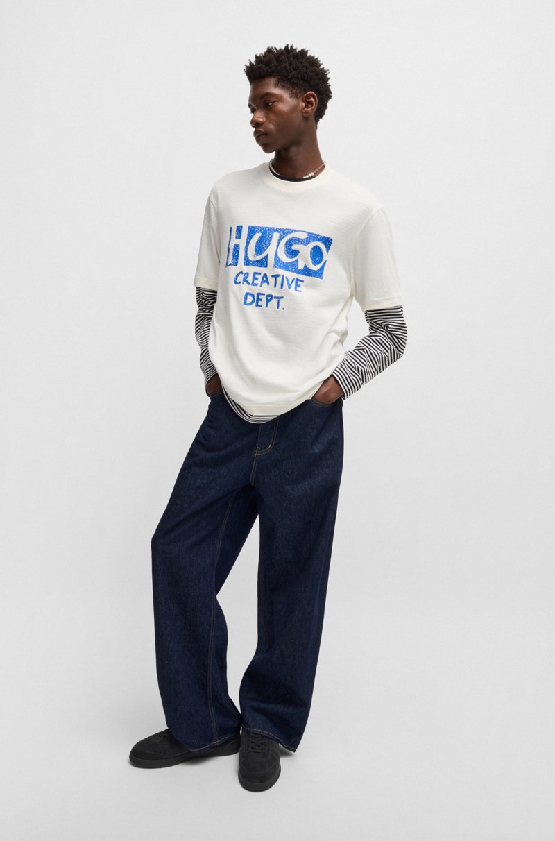 Hugo Boss Deportivas De Efecto Nobuk Con Lengüeta Plegable