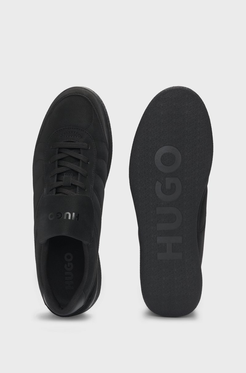 Hugo Boss Deportivas De Efecto Nobuk Con Lengüeta Plegable