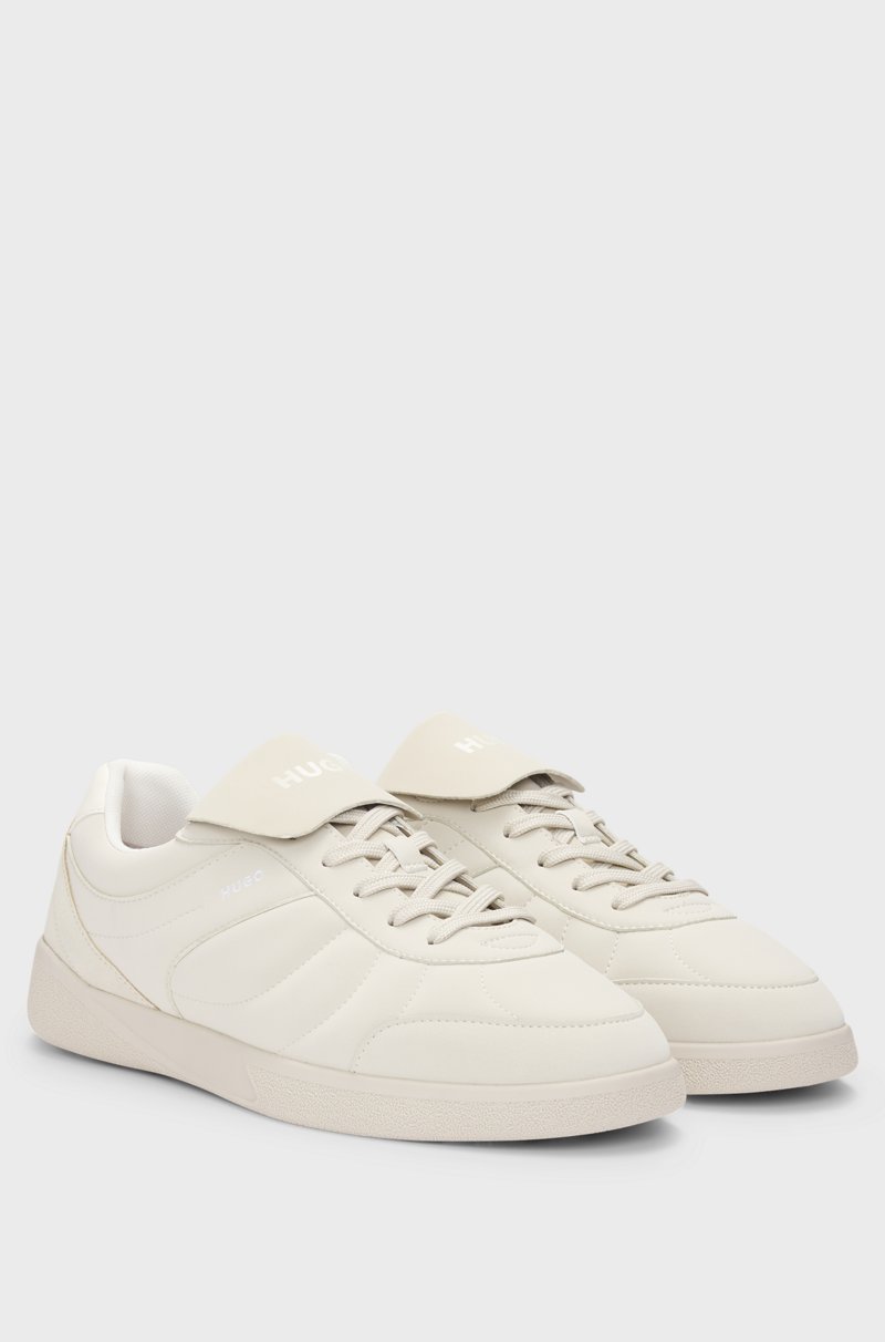 Hugo Boss Deportivas de efecto nobuk con lengüeta plegable