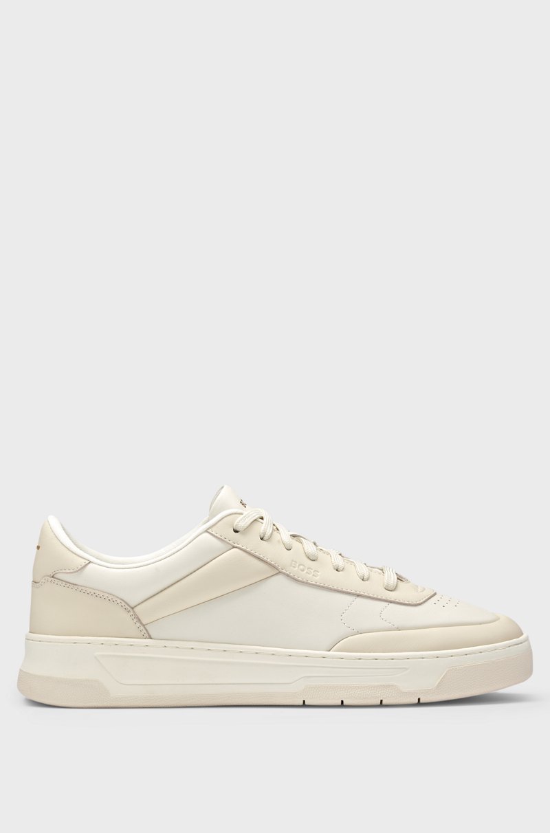 Hugo Boss Deportivas De Estilo Baloncesto En Piel De Dos Tonos