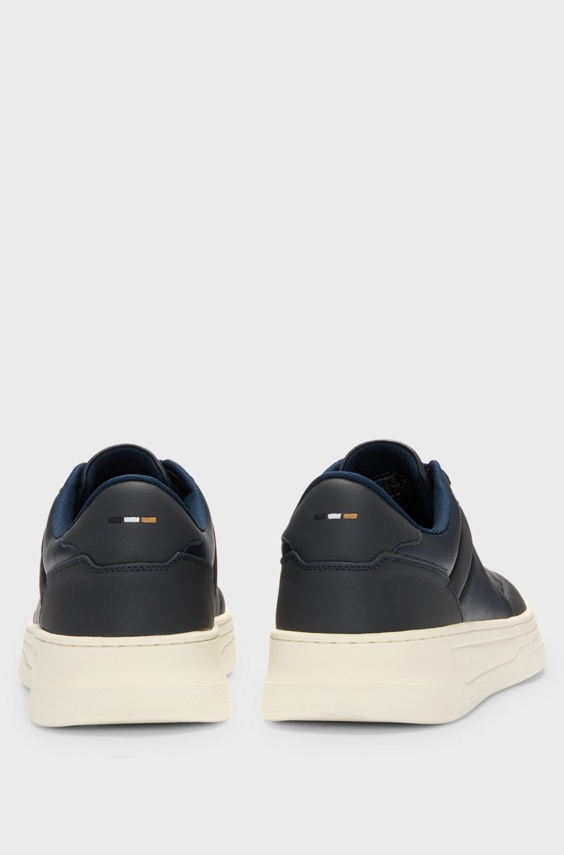 Hugo Boss Deportivas De Estilo Baloncesto En Piel De Dos Tonos