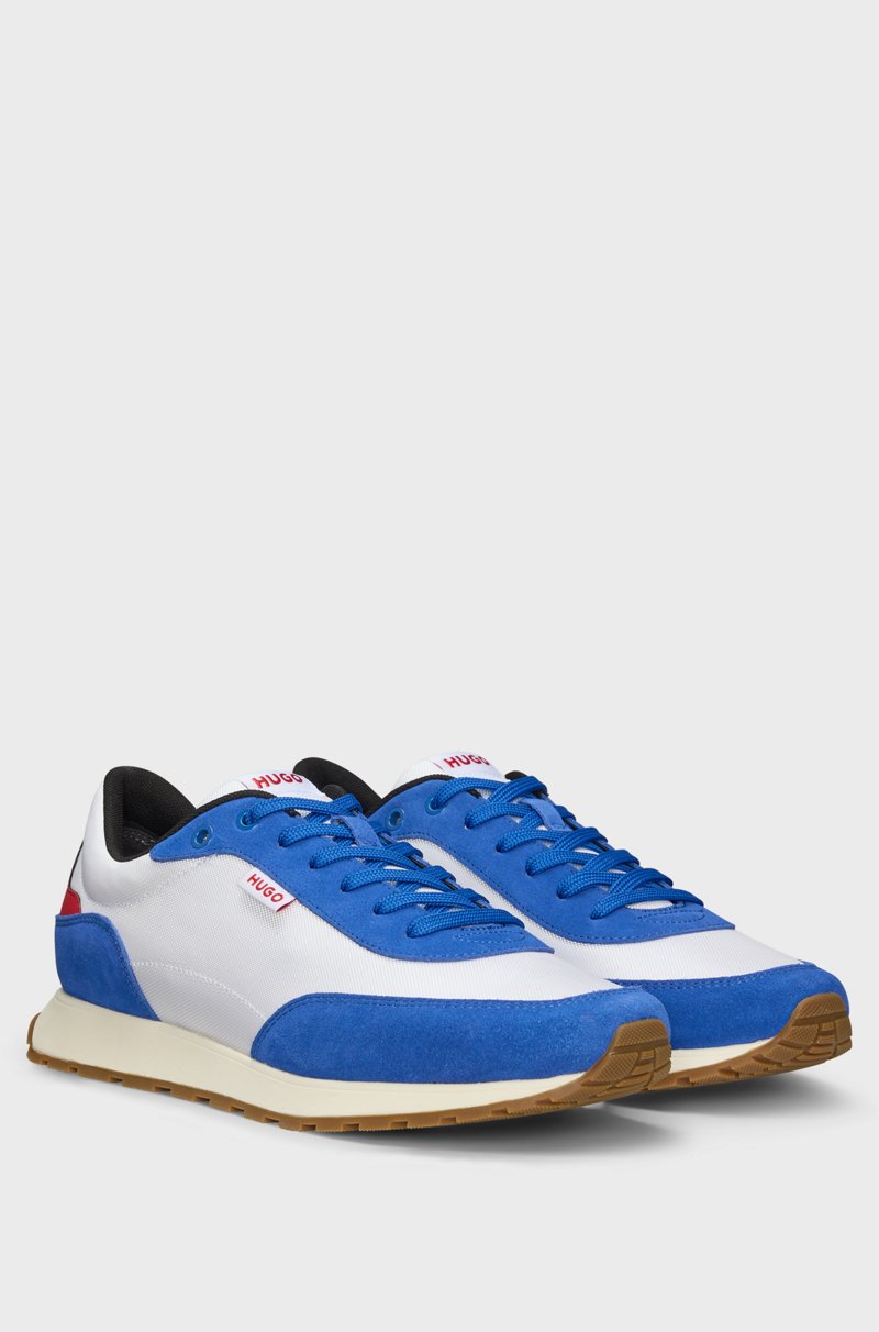Hugo Boss Deportivas de inspiración retro con detalles de ante