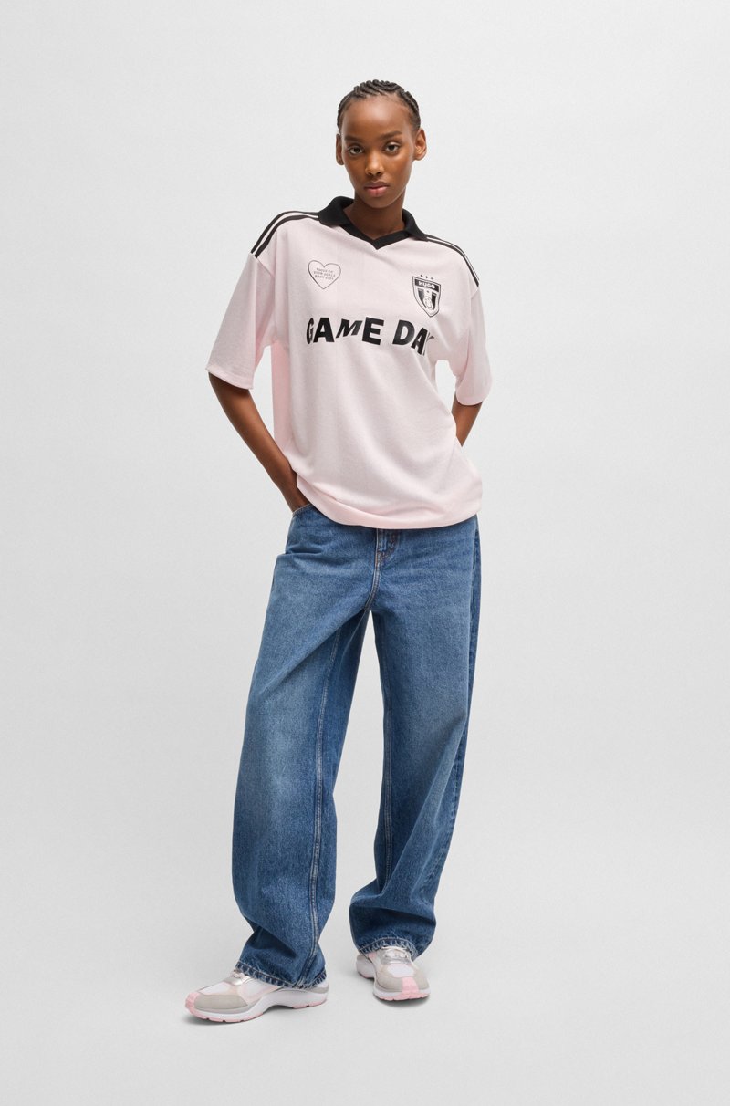 Hugo Boss Deportivas De Inspiración Running Fabricadas En Malla Y Ante