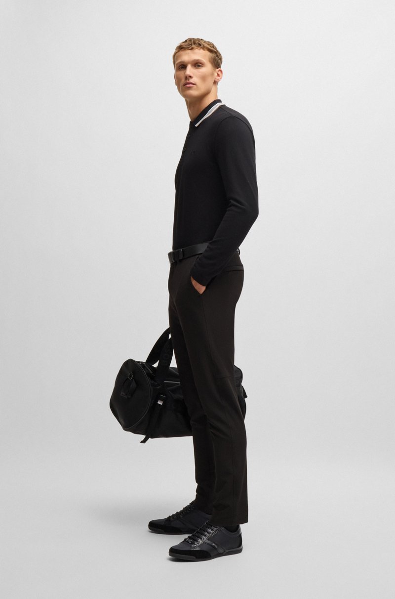 Hugo Boss Deportivas De Mezcla De Materiales Con Ante Y Piel Sintética