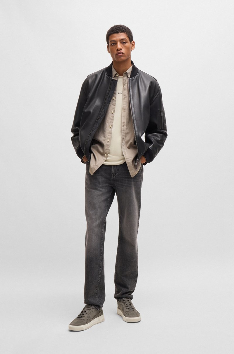 Hugo Boss Deportivas De Mezcla De Materiales Con Ante Y Piel