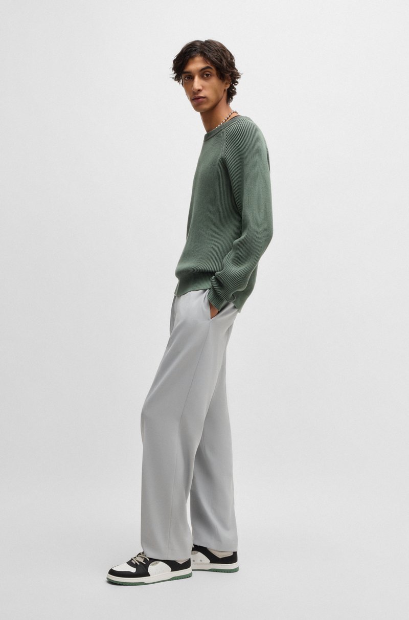 Hugo Boss Deportivas De Mezcla De Materiales Con Tejido Antidesgarros Y Ante Sintético