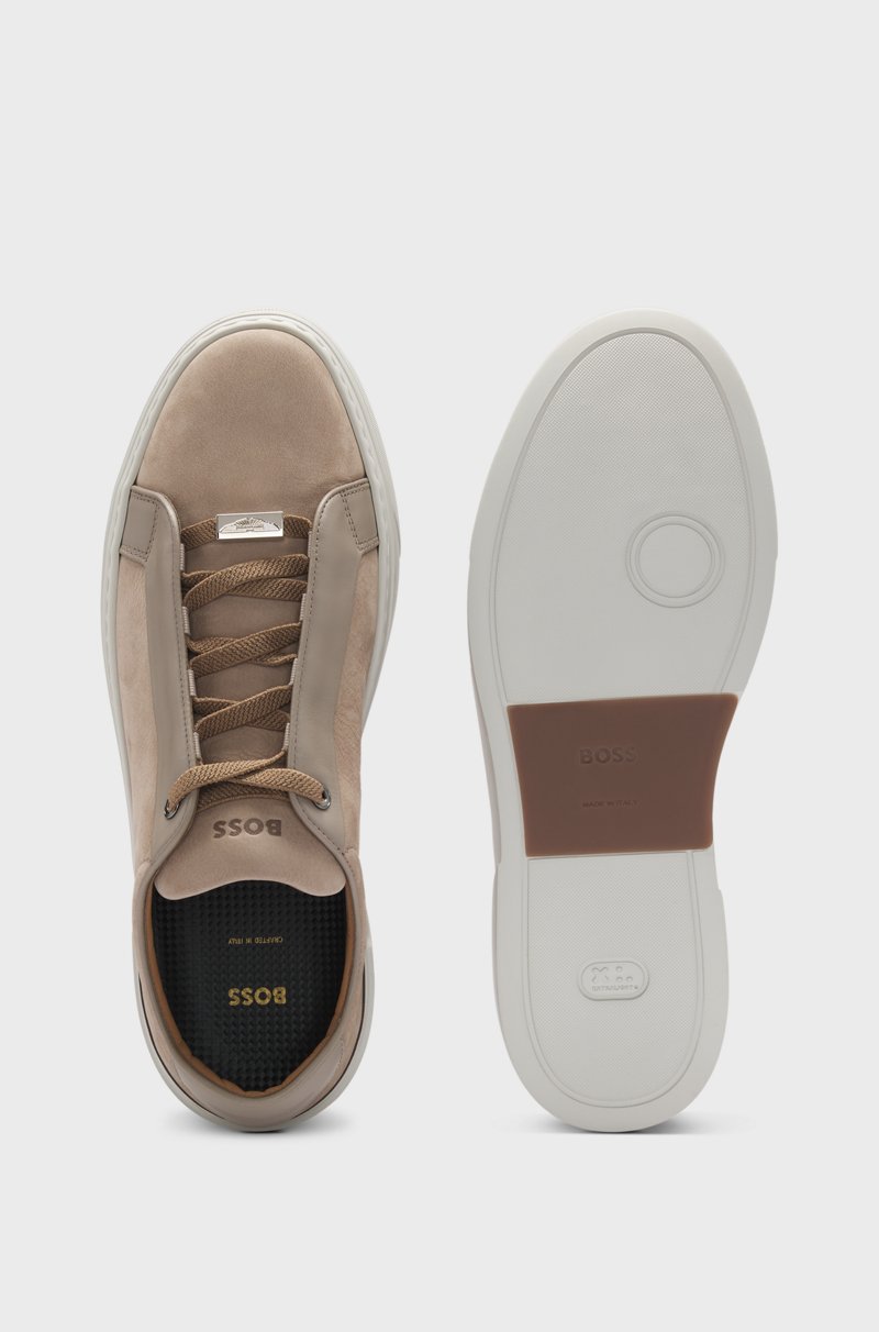 Hugo Boss Deportivas De Piel Granulada BOSS X ASTON MARTIN Con Cordones Ocultos