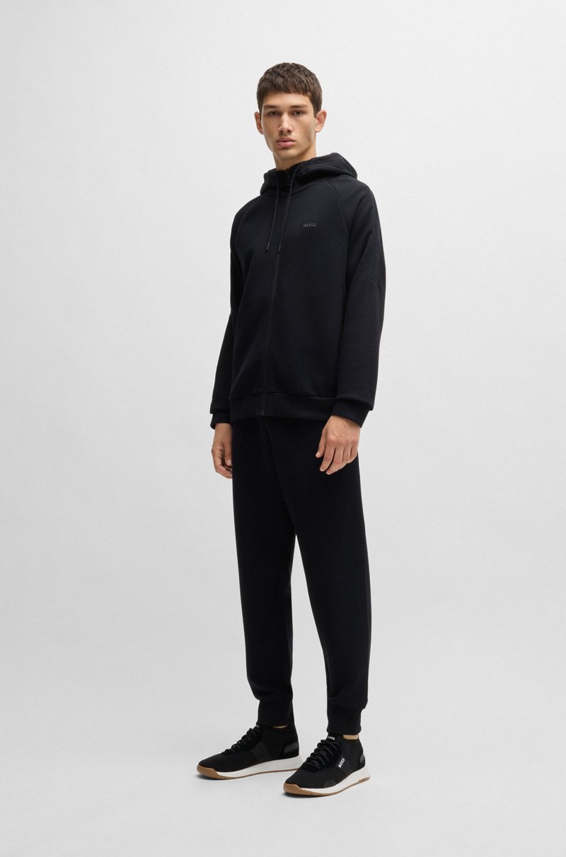 Hugo Boss Deportivas De Punto Con Detalles De La Marca Y Ribetes De Ante