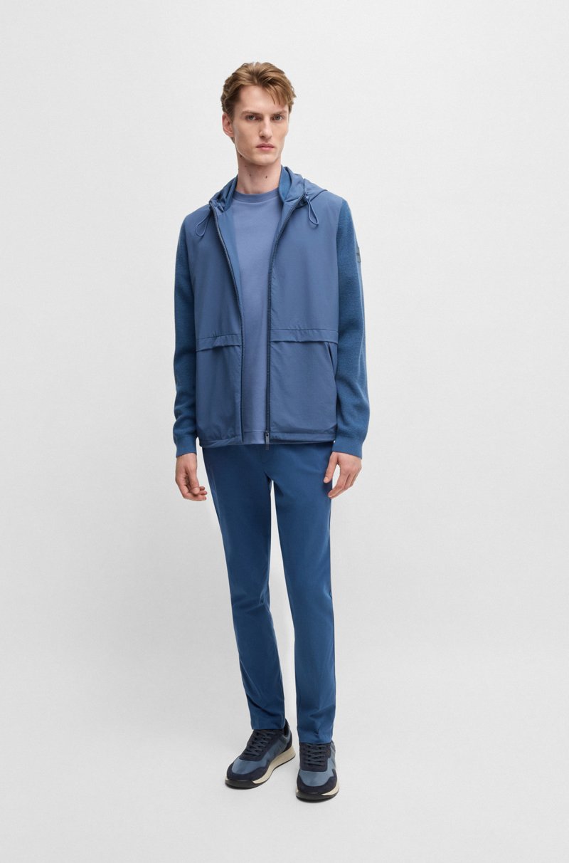 Hugo Boss Deportivas En Diferentes Materiales Con Ribetes De Ante