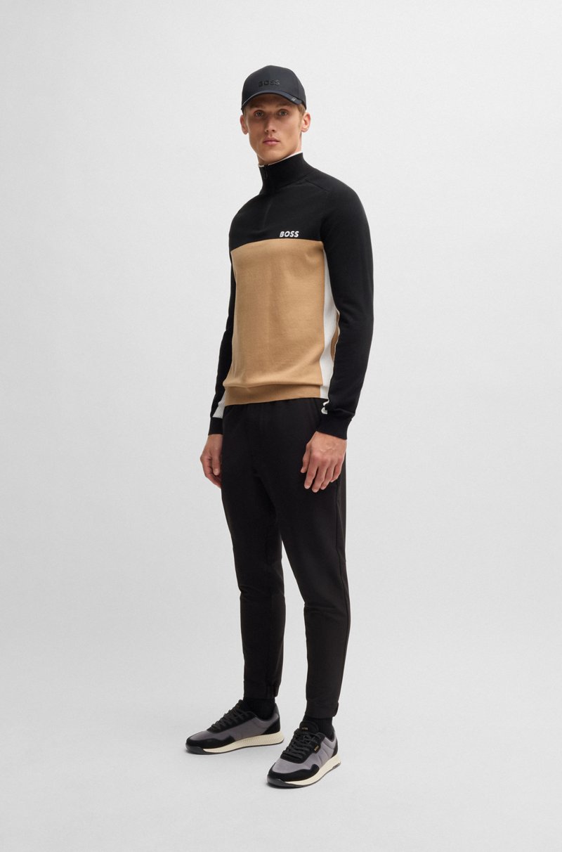 Hugo Boss Deportivas En Diferentes Materiales Con Ribetes De Ante