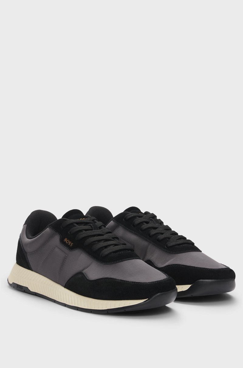 Hugo Boss Deportivas en diferentes materiales con ribetes de ante