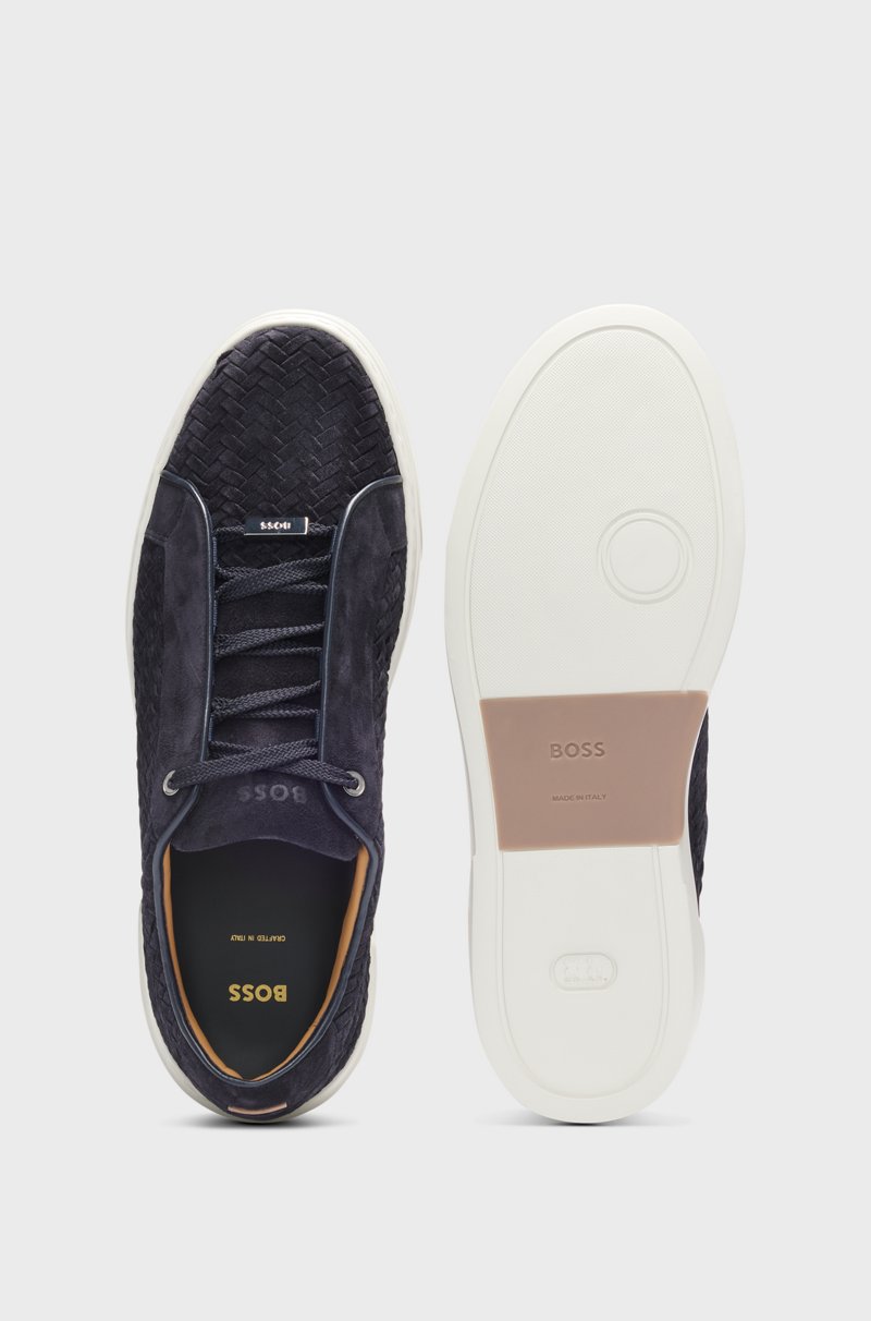 Hugo Boss Deportivas Gary De Ante Tejido Con Cordones Ocultos