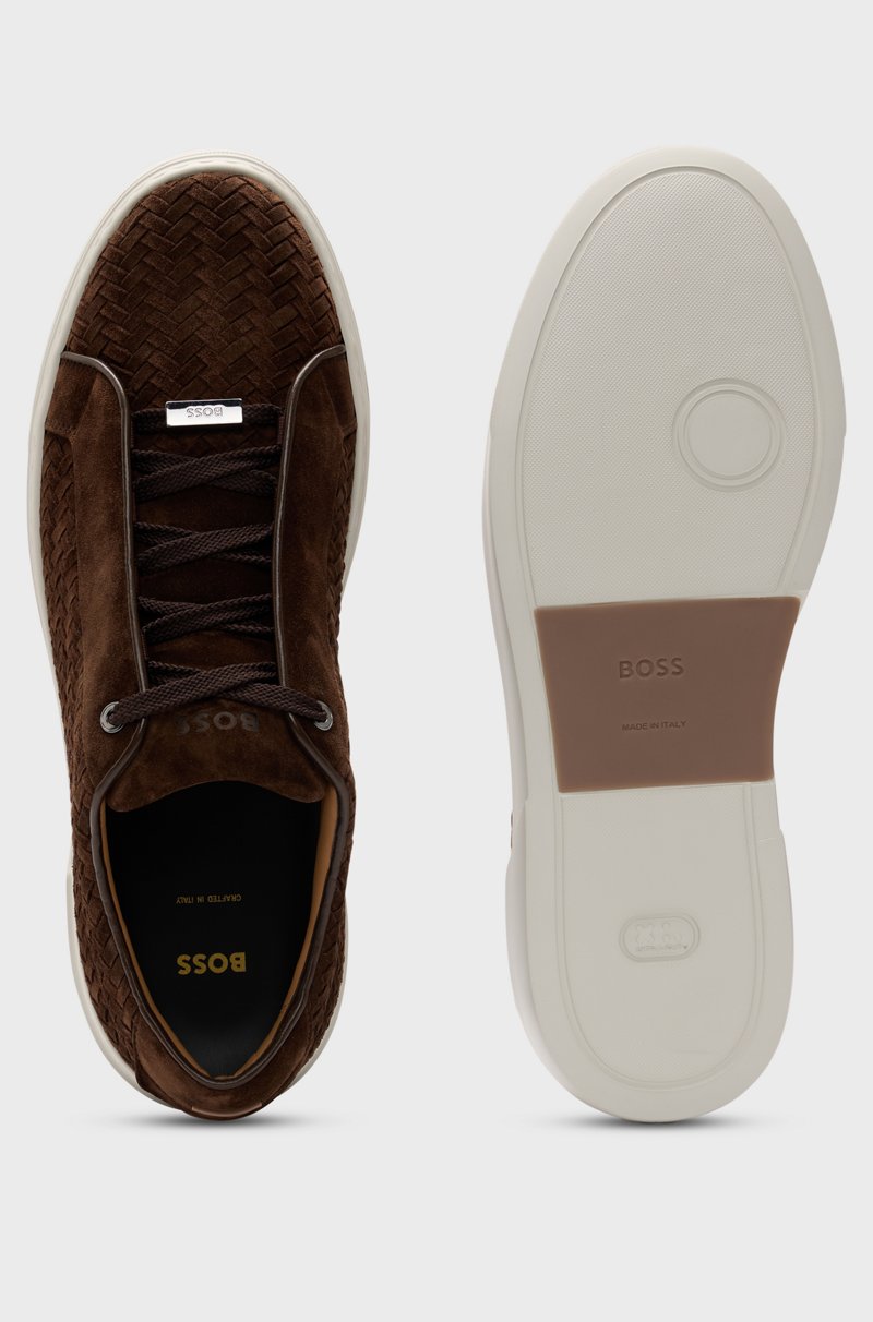 Hugo Boss Deportivas Gary De Ante Tejido Con Cordones Ocultos