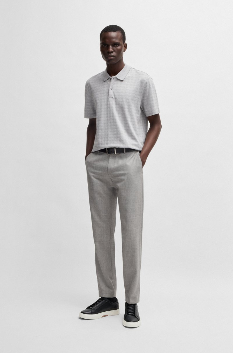 Hugo Boss Deportivas Gary De Piel Bruñida Con Cordones Ocultos