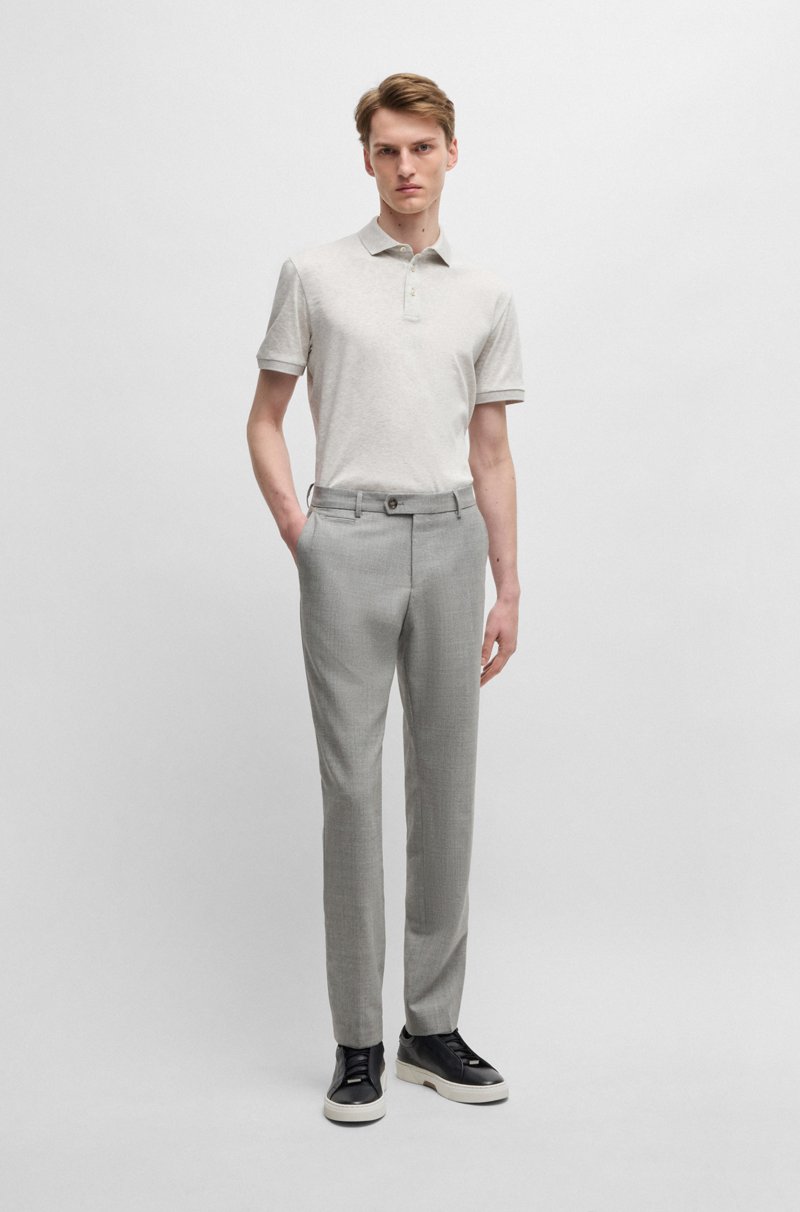 Hugo Boss Deportivas Gary De Piel Granulada Con Logo En La Trabilla De Los Cordones