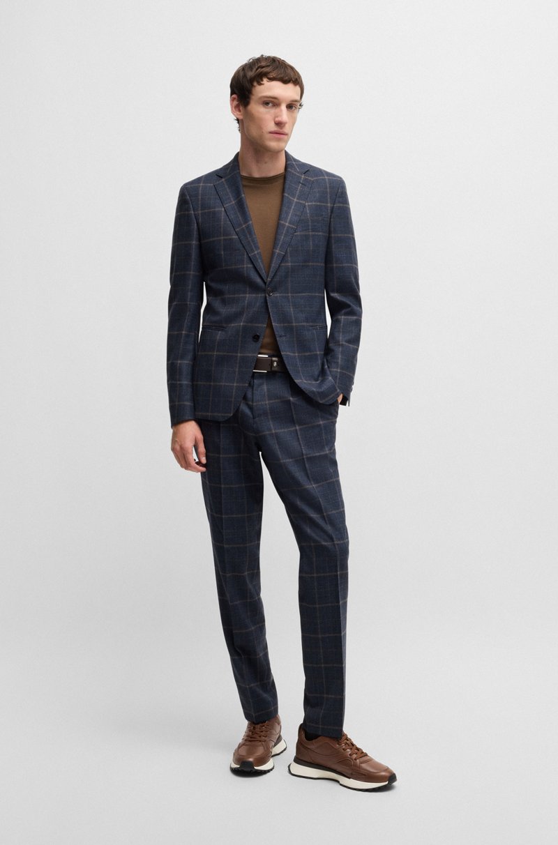 Hugo Boss Deportivas Inspiradas En Las Zapatillas De Correr Con Empeines De Piel Bruñida