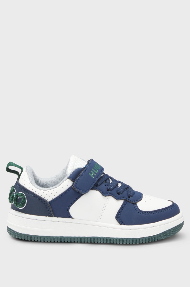 Hugo Boss Deportivas para niños en mezcla de materiales con lengüeta de malla