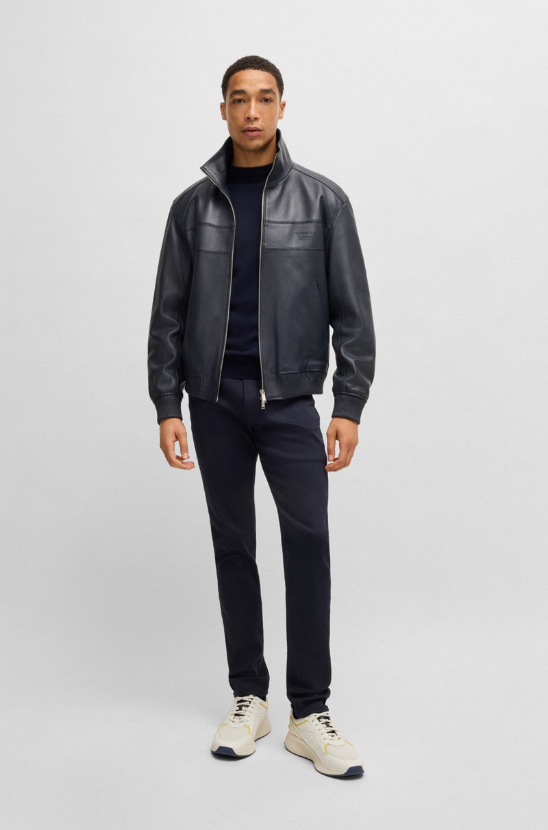 Hugo Boss Deportivas Porsche X BOSS De Piel Calada Con Suela Estriada