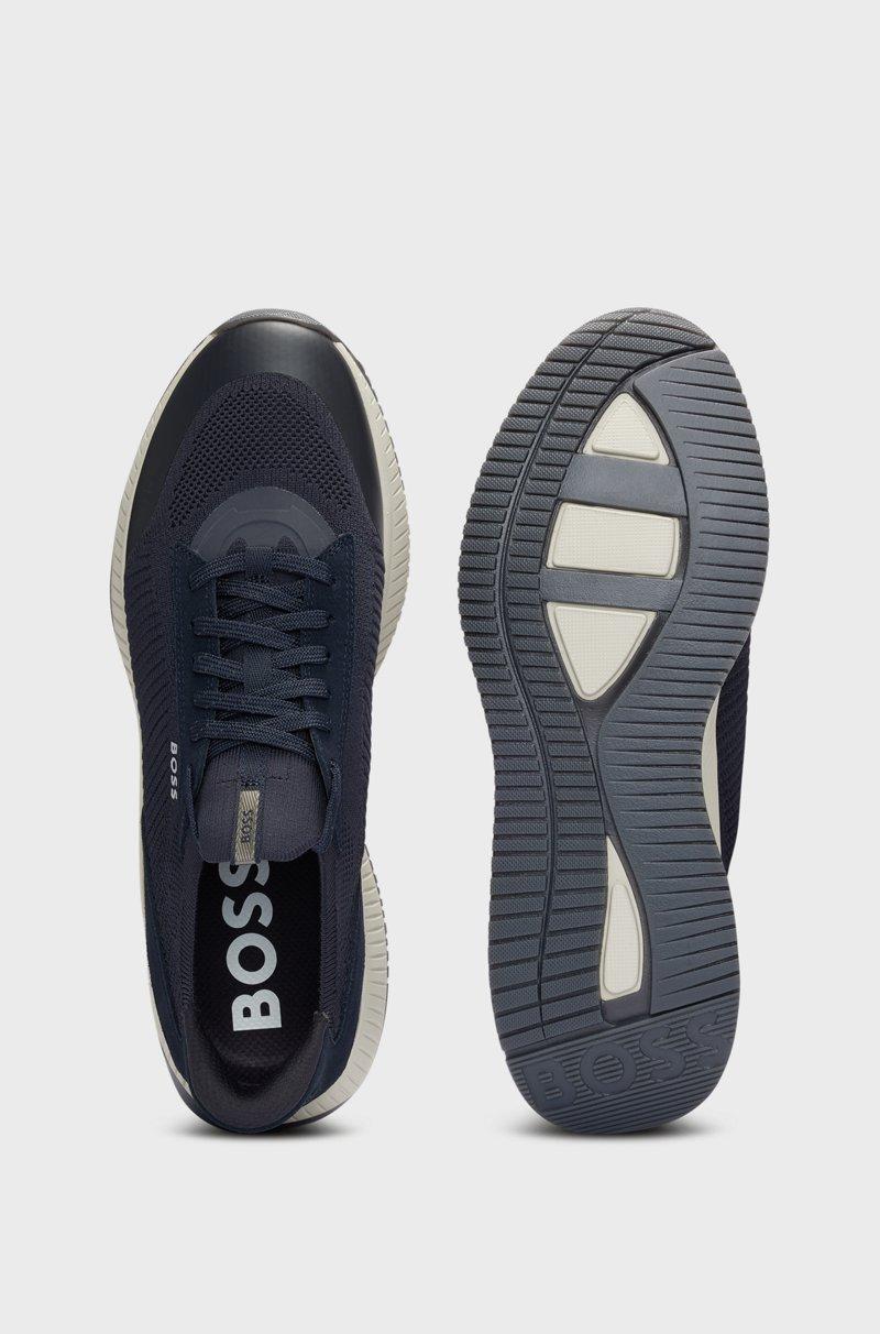 Hugo Boss Deportivas TTNM EVO Con Empeines De Punto