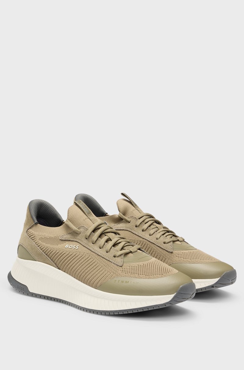 Hugo Boss Deportivas TTNM EVO Con Empeines De Punto