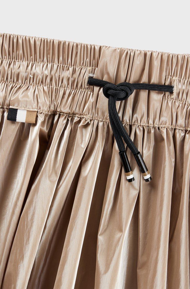 Hugo Boss Falda Infantil Estilo Skater Con Cintura Con Cordón