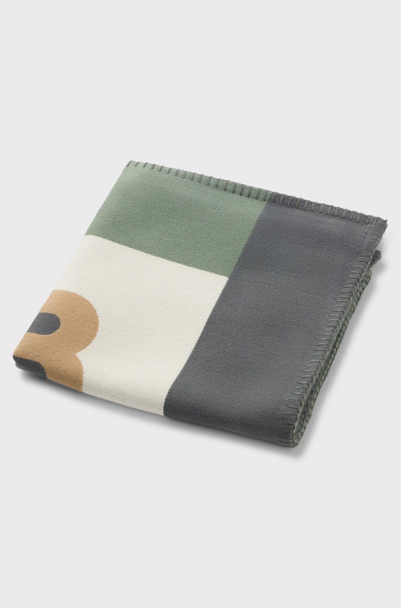 Hugo Boss Funda De Cojín De Jacquard Con Sobrehilado