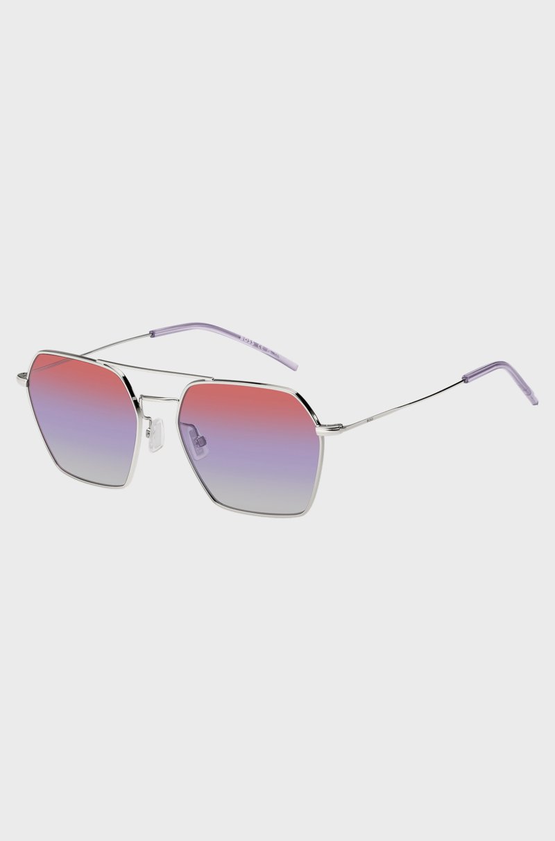 Hugo Boss Gafas De Sol Con Doble Puente Y Lentes Multicolor