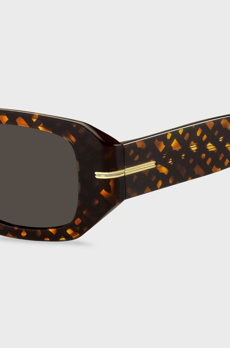 Hugo Boss Gafas De Sol De Acetato Con Estampado De Monogramas