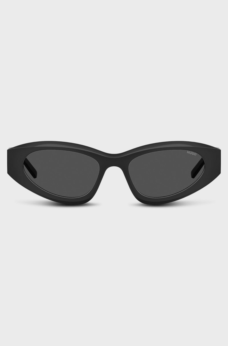 Hugo Boss Gafas De Sol Negras HUGO X Bella Poarch Con Detalle Especial De La Marca