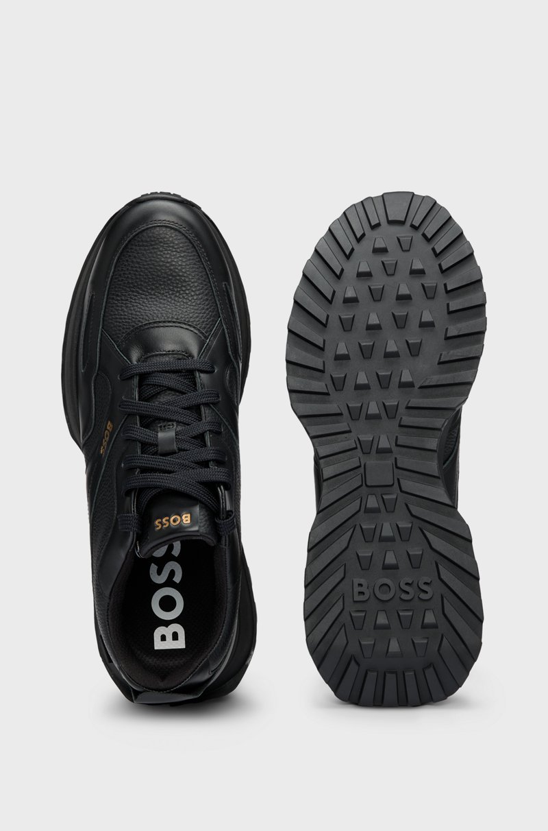 Hugo Boss GORE-TEX Deportivas Con Cordones Impermeables En Piel Pulida