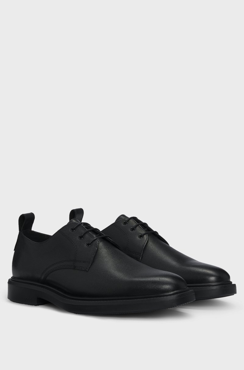 Hugo Boss GORE-TEX Zapatos Derby de piel estampada con ojales metalizados