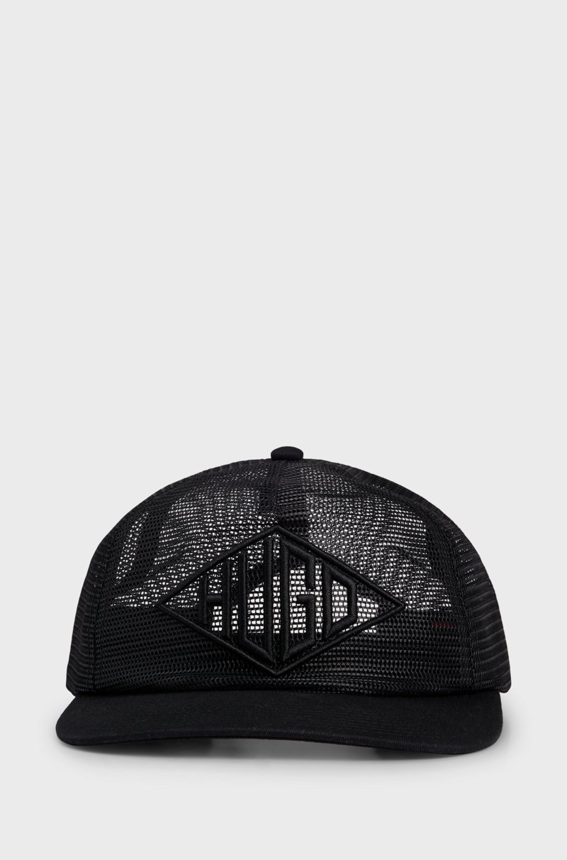 Hugo Boss Gorra De Malla Con Logo Geométrico Bordado