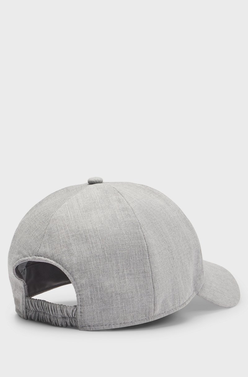 Hugo Boss Gorra De Sarga Aterciopelada Con Logo De Letras