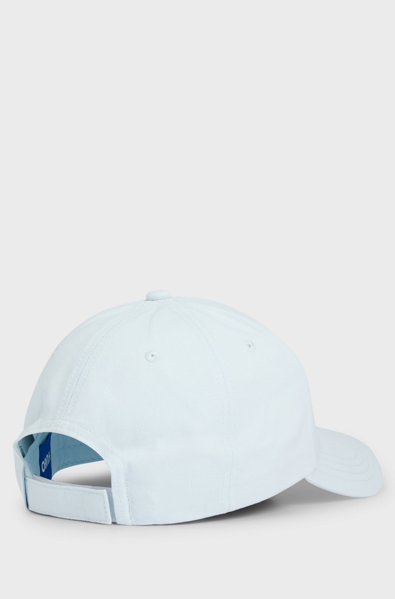 Hugo Boss Gorra De Sarga De Algodón Con Etiqueta De Logo Bordado