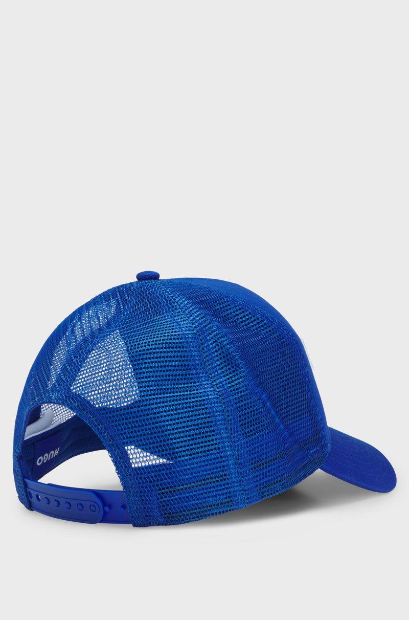 Hugo Boss Gorra De Sarga De Algodón Con Logo Bordado