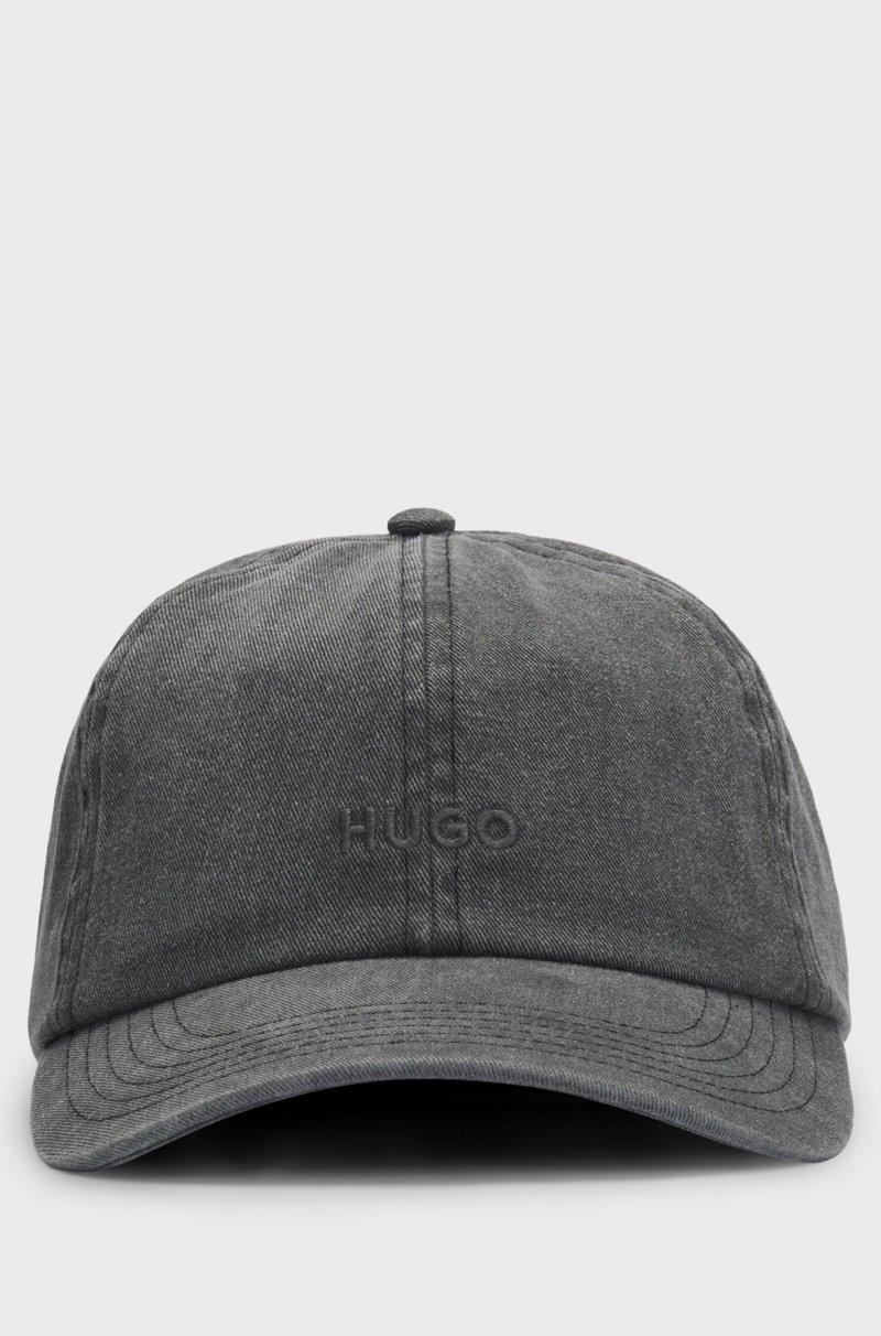 Hugo Boss Gorra De Sarga De Algodón De Seis Paneles Con Logo Bordado