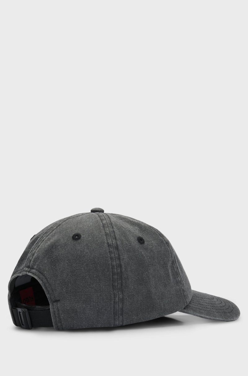 Hugo Boss Gorra De Sarga De Algodón De Seis Paneles Con Logo Bordado
