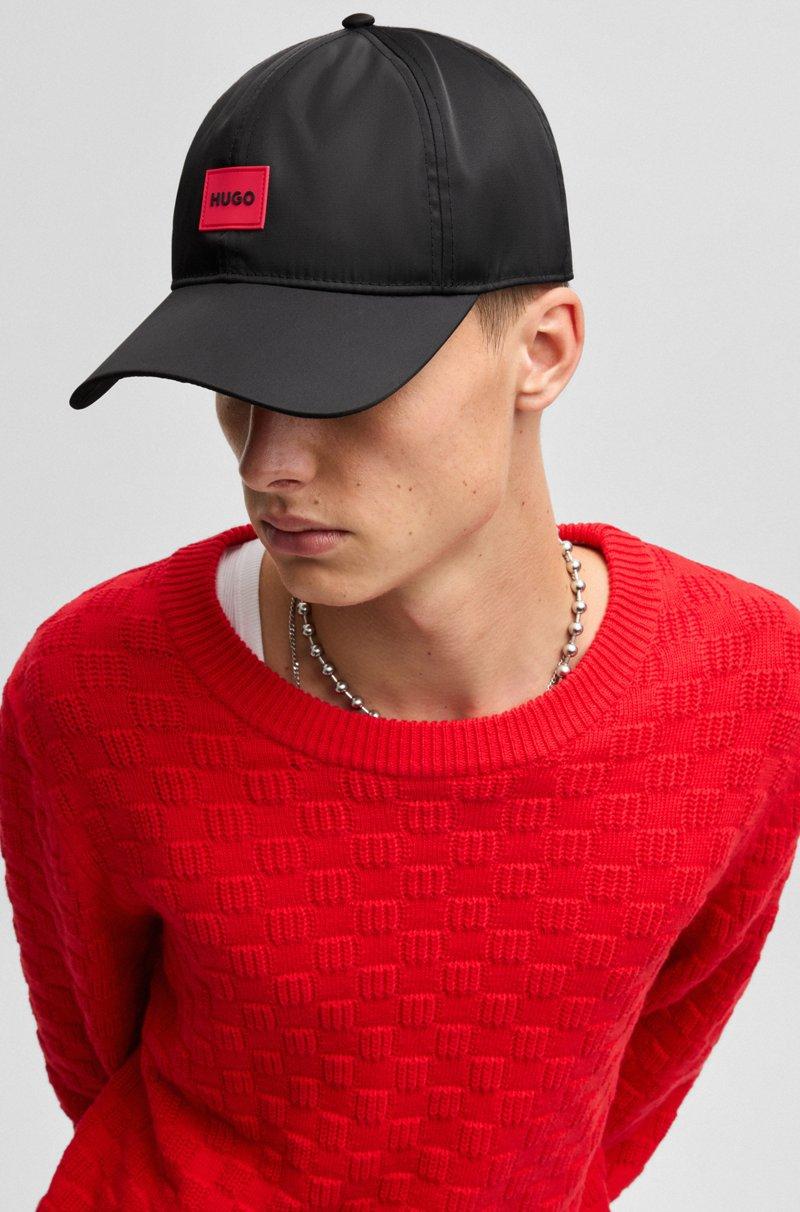 Hugo Boss Gorra De Seis Paneles Con Parche De Logo De Silicona