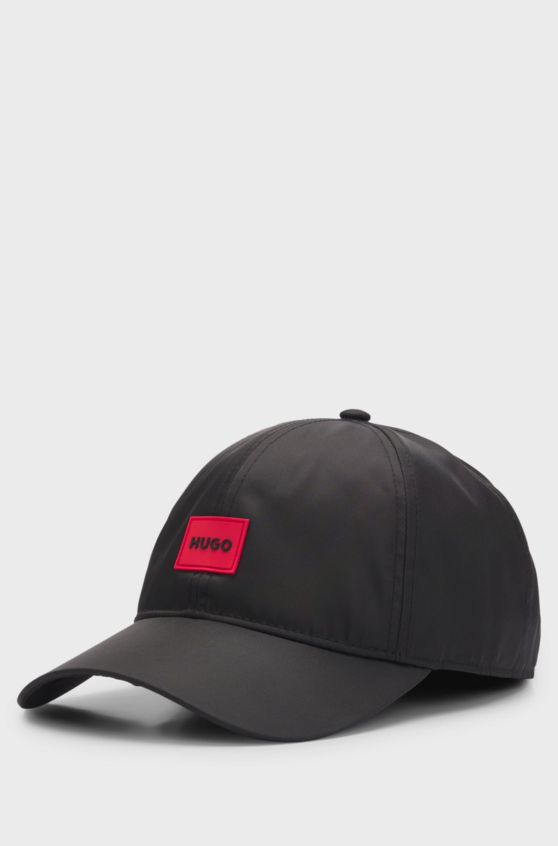 Hugo Boss Gorra de seis paneles con parche de logo de silicona